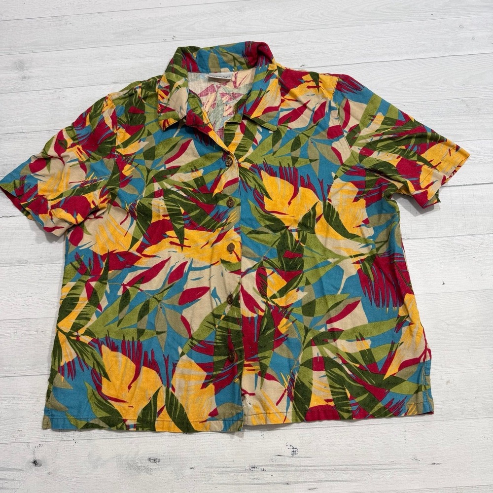 Vintage Korret tropical Hawaiin shirt no size
